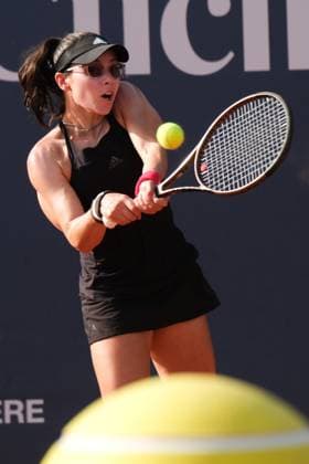 Estelle Cascino and Shuo Feng in action against Amina Anshba and I-Hsuan Cho and Yi-Tsen Cho during the 36th Palermo Ladies Open at Country Time Club during 36Â° Palermo Ladies Open, International Tennis match in Palermo, Italy, July 25 2025  Copyright: xFedericoxSerra IPAxSportx xipa-agency.netx xx IPA_60971828 IPA_Agency_IPA60971828