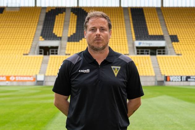 Benedetto Muzzicato Head Coach TSV Alemannia Aachen 1900 e V 3 Liga, Portraettermin 2025 2026 GER, TSV Alemannia Aachen 1900 e V , 3 Liga, Portraettermin 2025 2026 Aachen Copyright: xEibner-Pressefoto J.xDerondeaux EP_JDU