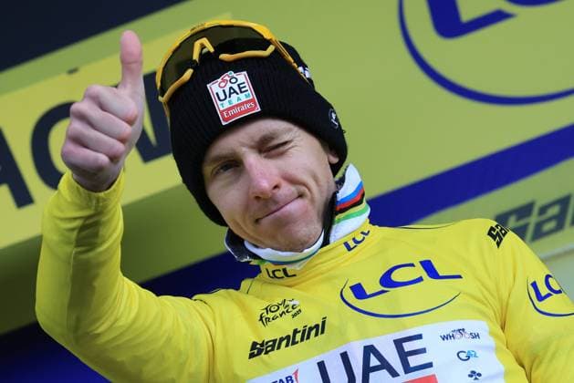 TOUR DE FRANCE 2025 Pierre Teyssot MAXPPP ; Tour de France - UCI Cycling Race 2025 in La Plagne, France on July 25, 2025. Stage 19 from Albertville to La Plagne 93.1 km. Thymen Arensman (NED) IGD wins the stage, Tadej Pogacar (SLO) remains leader in yellow. Tadej Pogacar (SLO) Pierre Teyssot Maxppp- French cycling race Tour de France 2024 takes place in july 2025 La Plagne Savoie France  Copyright: xMAXPPPxPierrexTeyssotx TEP64492 TEP64492