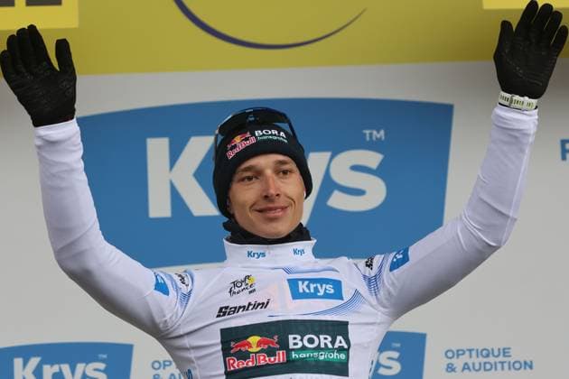 25-07-2025 Tour De France; Tappa 19 Albertville - La Plagne; 2025, Red Bull - Bora Hansgrohe; Lipowitz, Florian; La Plagne; 