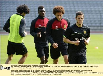 Football, Belgium National Team Training