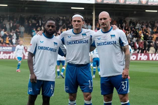 Football, Fabian Reese is the new captain at Hertha BSC, archive pictures