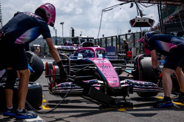STAVELOT, BELGIUM: Pierre Gasly, racing for the Alpine team during the 2025 Formula 1 Belgian Grand Prix at the Circuit de Spa-Francorchamps in Stavelot, Belgium