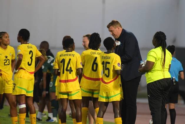 CASABLANCA, MOROCCO - JULY 25: South Africa during the 2025 Women s Africa Cup of Nations (WAFCON) third place match between Ghana and South Africa at Stade Larbi Zaouli on July 25, 2025 in Casablanca, Morocco. Photo by Mansa Ayoola Copyright: xx