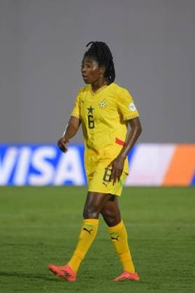 CASABLANCA, MOROCCO - JULY 25: Jennifer Cudjoe of Ghana during the 2025 Women s Africa Cup of Nations (WAFCON) third place match between Ghana and South Africa at Stade Larbi Zaouli on July 25, 2025 in Casablanca, Morocco. Photo by Mansa Ayoola Copyright: xx