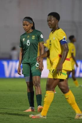 CASABLANCA, MOROCCO - JULY 25: Hildah Magaia of South Africa during the 2025 Women s Africa Cup of Nations (WAFCON) third place match between Ghana and South Africa at Stade Larbi Zaouli on July 25, 2025 in Casablanca, Morocco. Photo by Mansa Ayoola Copyright: xx