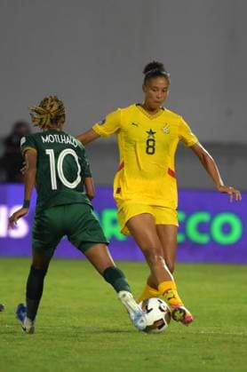 CASABLANCA, MOROCCO - JULY 25: Chantelle Boye-Hlorkah of Ghana and South Africa defender during the 2025 Women s Africa Cup of Nations (WAFCON) third place match between Ghana and South Africa at Stade Larbi Zaouli on July 25, 2025 in Casablanca, Morocco. Photo by Mansa Ayoola Copyright: xx