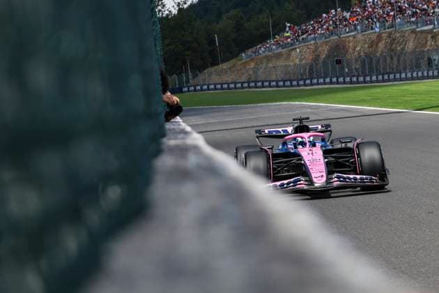 Formula 1 Moët & Chandon Belgian Grand Prix 2025 Laurent Lefebvre OVERTAKE MAXPPP - Stavelot 25 07 2025 10 GASLY Pierre (fra), BTW Alpine F1 Team, action at the Formula 1 Moët & Chandon Belgian Grand Prix 2025, the 13th round of the 2025 FIA Formula 1 World Championship, WM, Weltmeisterschaft at the Circuit de Spa-Francorchamps in Stavelot, Belgium, from July 24 to 27, 2025 Stavelot Belgium  Copyright: xOVERTAKE MAXPPPxLaurentxLefebvrex OVT202507263926 OVT202507263926