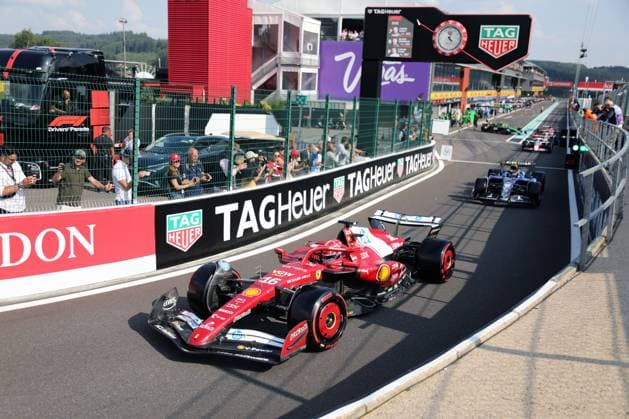 Stavelot, Belgium July 24 27, 2025 FIA Formula 1 World Championship Grand Prix Belgium Circuit de Spa Francorchamps 2025 Sprint Qualifying Friday Pictured Charles Leclerc MCO Circuit de Spa Francorchamps Copyright: xFotostandx xHorstxBernhardtx