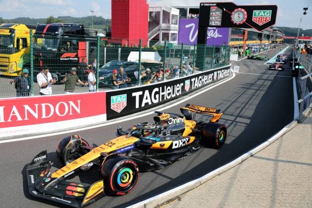 Formula 1 Belgian Grand Prix 2025 Formula 1 Belgian Grand Prix 2025 Spa Francorchamps July 25 27, 2025 FIA Formula 1 World Championship Belgian Grand Prix 2025 Pictured Oscar Piastri AUS Copyright: xBEAUTIFULxSPORTS Bernhardtx