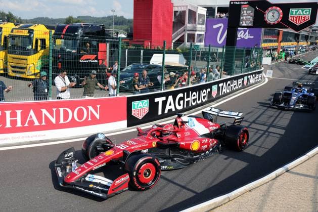 Formula 1 Belgian Grand Prix 2025 Formula 1 Belgian Grand Prix 2025 Spa Francorchamps July 25 27, 2025 FIA Formula 1 World Championship Belgian Grand Prix 2025 In the picture Charles Leclerc MCO Copyright: xBEAUTIFULxSPORTS Bernhardtx