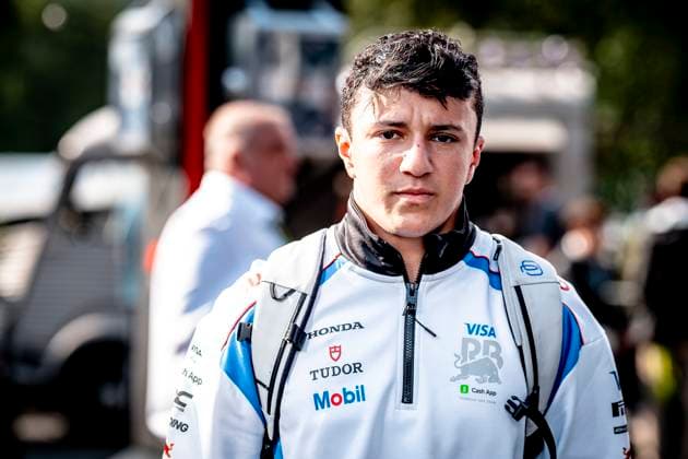 Formule 1 driver Isack Hadjar of Racing Bulls during the sprintrace and qualification Grand Prix Formula 1 Spa Francorchamps 2025 at the Circuit Spa Francorchamps for the Formula 1 Moët Chandon Belgium Grand Prix 2025 season 2025 2026 in SPA, Belgium on 26 july 2025, photo by Marcel van Dorst EYE4images DeFodi Images