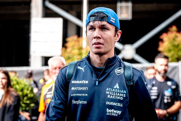 Formule 1 driver Alexander Albon of Williams during the sprintrace and qualification Grand Prix Formula 1 Spa Francorchamps 2025 at the Circuit Spa Francorchamps for the Formula 1 Moët Chandon Belgium Grand Prix 2025 season 2025 2026 in SPA, Belgium on 26 july 2025, photo by Marcel van Dorst EYE4images DeFodi Images