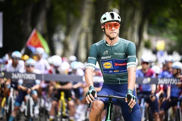 Italian Jonathan Milan of Lidl-Trek pictured ahead of the stage 20 of the 2025 Tour de France cycling race, from Nantua to Montpellier (185km), on Saturday 26 July 2025 in France. The 112th edition of the Tour de France starts on Saturday 5 July in Lille, France, and will finish in Paris, France on the 27th of July. JASPERxJACOBS  x130043607x