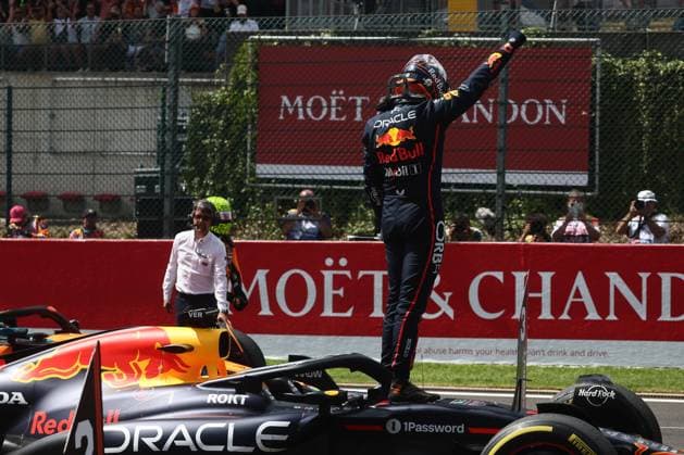 F1 Belgian Grand Prix 2025 Sprint Max Verstappen of Red Bull Racing after Sprint ahead of the Formula 1 Belgian Grand Prix at Spa-Francorchamps in Spa, Belgium on July 26, 2025. Spa Belgium  Copyright: xJakubxPorzyckix originalFilename:porzycki-f1belgia250726_npS1g.jpg