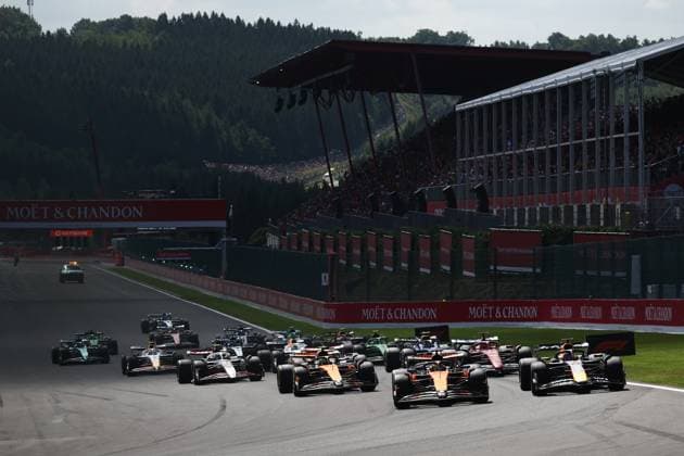 F1 Belgian Grand Prix 2025 Sprint Start of Sprint ahead of the Formula 1 Belgian Grand Prix at Spa-Francorchamps in Spa, Belgium on July 26, 2025. Spa Belgium  Copyright: xJakubxPorzyckix originalFilename:porzycki-f1belgia250726_npR7K.jpg