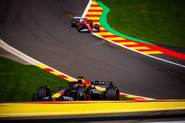 01 Max Verstappen, (NED) Oracle Red Bull Racing RB21, Honda, during the Belgian GP, Spa-Francorchamps 24-27 July 2025 Formula 1 World Championship, WM, Weltmeisterschaft 2025.  Copyright: xFedericoxBasile IPAxSportx xipa-agency.netx xx IPA_61022993 IPA_Agency_IPA61022993