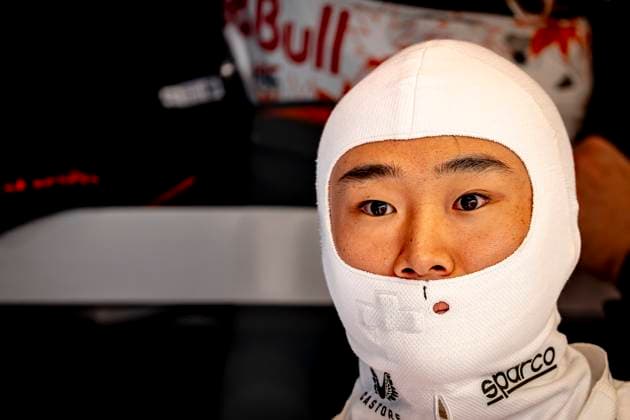 Formule 1 driver Yuki Tsunoda of Red Bull Racing during the sprintrace and qualification Grand Prix Formula 1 Spa Francorchamps 2025 at the Circuit Spa Francorchamps for the Formula 1 Moët Chandon Belgium Grand Prix 2025 season 2025 2026 in SPA, Belgium on 26 july 2025, photo by Marcel van Dorst EYE4images DeFodi Images