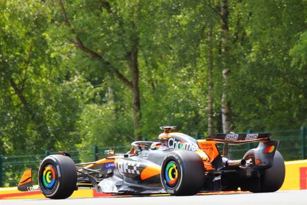 Stavelot, Belgium July 24 27, 2025 FIA Formula 1 World Championship Grand Prix Belgium Circuit de Spa Francorchamps 2025 Sprint Race Saturday Pictured Oscar Piastri AUS Circuit de Spa Francorchamps Copyright: xFotostandx xHorstxBernhardtx
