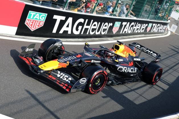 Stavelot, Belgium July 24 27, 2025 FIA Formula 1 World Championship Grand Prix Belgium Circuit de Spa Francorchamps 2025 Sprint Race Saturday In the picture Max Verstappen NLD Circuit de Spa Francorchamps Copyright: xFotostandx xHorstxBernhardtx