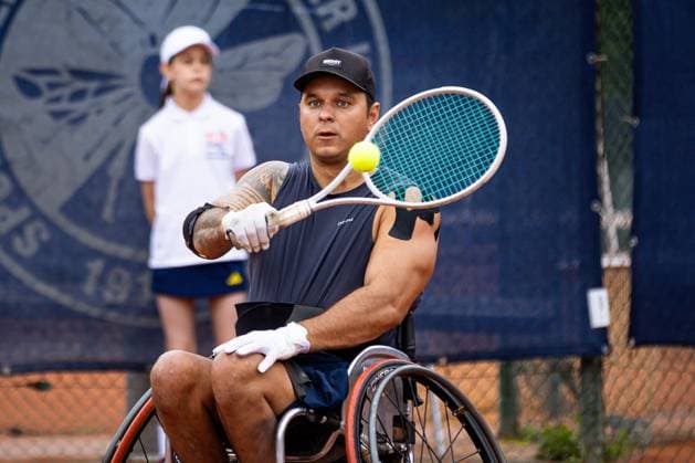 Andrew BOGDANOV USA , 35 German Open Beate Loddenkemper Trophy 2024, Berlin, SV Zehlendorfer Wespen, 26 07 2025, Copyright: xClaudioxGärtnerx