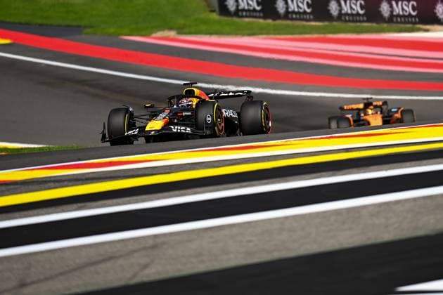 1 Max Verstappen NLD, Oracle Red Bull Racing , F1 Grand Prix of Belgium at Circuit de Spa Francorchamps on July 26, 2025 in Spa Francorchamps, Belgium Photo by HOCH ZWEI Spa Francorchamps Belgium