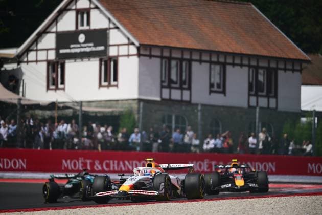 F1 Grand Prix of Belgium - Sprint & Qualifying Liam Lawson of Visa Cash-Up Racing Bulls runs during the sprint race of the Belgian GP, the 15th round of the Formula 1 World Championship, WM, Weltmeisterschaft at Spa-Francorchamps Circuit in Malmedy, Wallonia, Belgium, on July 26, 2025. Malmedy Vallonia Belgium  Copyright: xAndreaxDiodatox originalFilename:diodato-formula1250726_np2WK.jpg