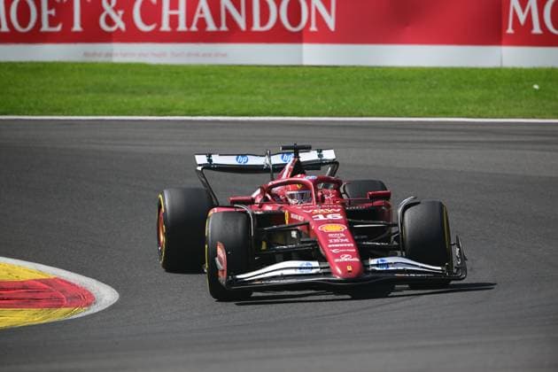 F1 Grand Prix of Belgium - Sprint & Qualifying Charles Leclerc of Scuderia Ferrari competes during the sprint race of the Belgian GP, the 15th round of the Formula 1 World Championship, WM, Weltmeisterschaft at Spa-Francorchamps Circuit in Malmedy, Wallonia, Belgium, on July 26, 2025. Malmedy Vallonia Belgium  Copyright: xAndreaxDiodatox originalFilename:diodato-formula1250726_npAm3.jpg