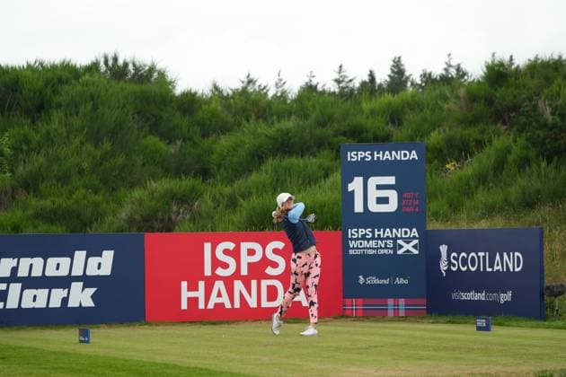 Golf, Women, Scottish Open in Irvine