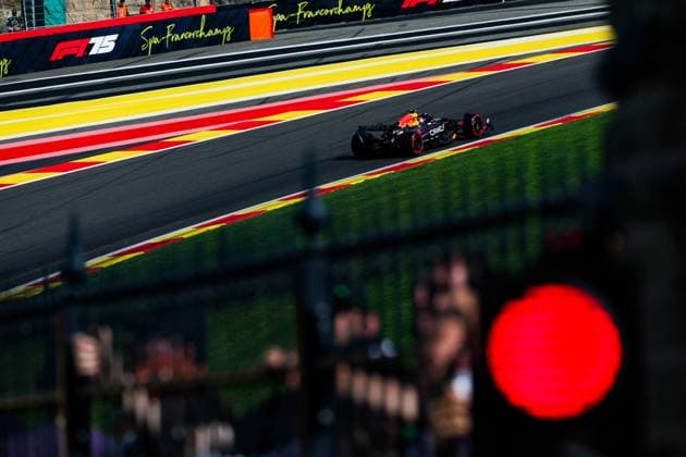 1 Max Verstappen NLD, Oracle Red Bull Racing , F1 Grand Prix of Belgium at Circuit de Spa Francorchamps on July 26, 2025 in Spa Francorchamps, Belgium Photo by HOCH ZWEI Spa Francorchamps Belgium