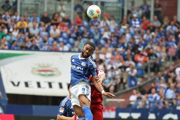 Moussa Sylla FC Schalke 04 in a test match 2025 season 26 FC Schalke 04 FC Sevilla Copyright Thomas Pakusch Copyright: Thomas Pakusch