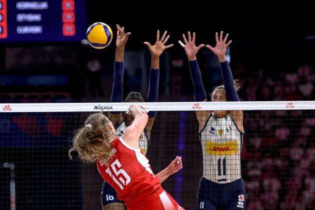 LODZ 26.07.2025 SIATKOWKA KOBIET LIGA NARODOW 2025 TURNIEJ FINALOWY: WLOCHY- POLSKA --- WOMENS VOLLEYBALL NATIONS LEAGUE 2025 FINAL ROUND MATCH IN LODZ: ITALY - POLAND N Z MARTYNA CZYRNIANSKA FOT. PAWEL PIOTROWSKI 400MM.PL NEWSPIX.PL --- newspix.pl 