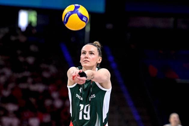 LODZ 26.07.2025 SIATKOWKA KOBIET LIGA NARODOW 2025 TURNIEJ FINALOWY: WLOCHY- POLSKA --- WOMENS VOLLEYBALL NATIONS LEAGUE 2025 FINAL ROUND MATCH IN LODZ: ITALY - POLAND N Z WERONIKA CENTKA-TIETIANIEC FOT. PAWEL PIOTROWSKI 400MM.PL NEWSPIX.PL --- newspix.pl 