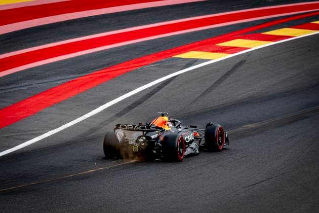 Formule 1 driver MAX Verstappen of Red Bull Racing during the sprintrace and qualification Grand Prix Formula 1 Spa Francorchamps 2025 at the Circuit Spa Francorchamps for the Formula 1 Moët Chandon Belgium Grand Prix 2025 season 2025 2026 in SPA, Belgium on 26 july 2025, photo by Marcel van Dorst EYE4images DeFodi Images