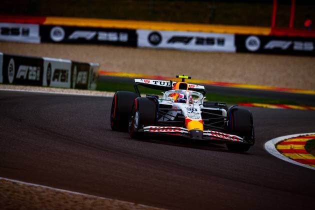 30 Liam Lawson, (NZL) Racing Bulls, RB VCARB 02 Honda, during the Belgian GP, Spa-Francorchamps 24-27 July 2025 Formula 1 World Championship, WM, Weltmeisterschaft 2025.  Copyright: xFedericoxBasile IPAxSportx xipa-agency.netx xx IPA_61050675 IPA_Agency_IPA61050675