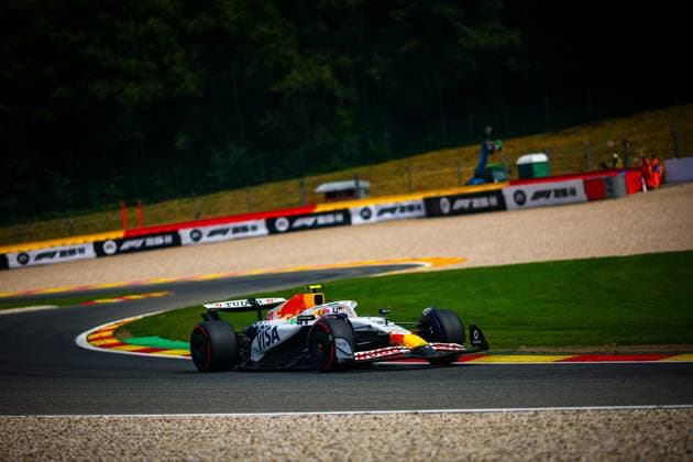 30 Liam Lawson, (NZL) Racing Bulls, RB VCARB 02 Honda, during the Belgian GP, Spa-Francorchamps 24-27 July 2025 Formula 1 World Championship, WM, Weltmeisterschaft 2025.  Copyright: xFedericoxBasile IPAxSportx xipa-agency.netx xx IPA_61050764 IPA_Agency_IPA61050764