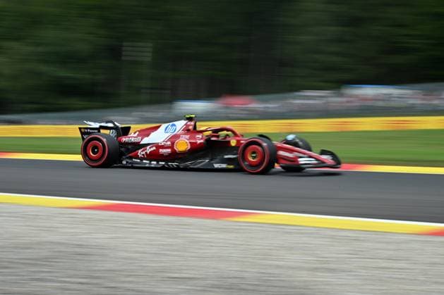 Formula 1 Belgian Grand Prix SPA, BELGIUM - JULY 26: Ferrari driver Lewis Hamilton (44) takes part in the qualifying session ahead of the Formula 1 Belgian Grand Prix at the 7-kilometer Circuit de Spa-Francorchamps in Spa, Belgium, on July 26, 2025. Dursun Aydemir Anadolu Liege Belgium. Editorial use only. Please get in touch for any other usage.  Copyright: x2025xAnadoluxDursunxAydemirx