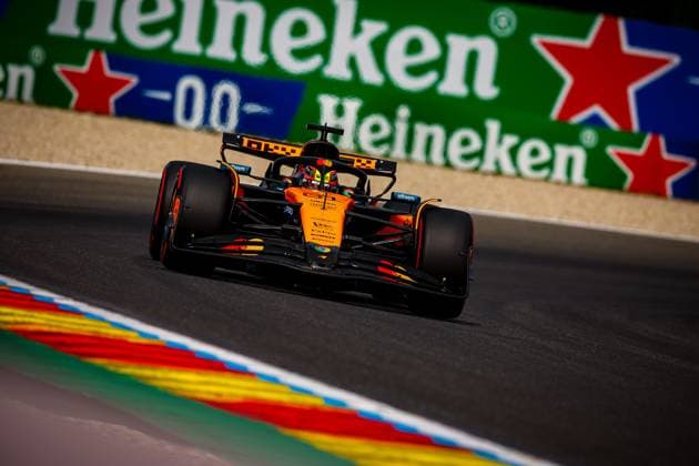 81 Oscar Piastri, (AUS) McLaren Mercedes MCL39, during the Belgian GP, Spa-Francorchamps 24-27 July 2025 Formula 1 World Championship, WM, Weltmeisterschaft 2025.  Copyright: xFedericoxBasile IPAxSportx xipa-agency.netx xx IPA_61051100 IPA_Agency_IPA61051100
