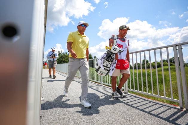 July 26th, 2025: Kurt Kitayama of the United States walks to the 17th during the third round of the 3M Open 2025 at TPC Twin Cities on July 26th, 2025 in Blaine, Minnesota. -CSM Blaine USA - ZUMAc04_ 20250726_zma_c04_019 Copyright: xStevenxGarciax