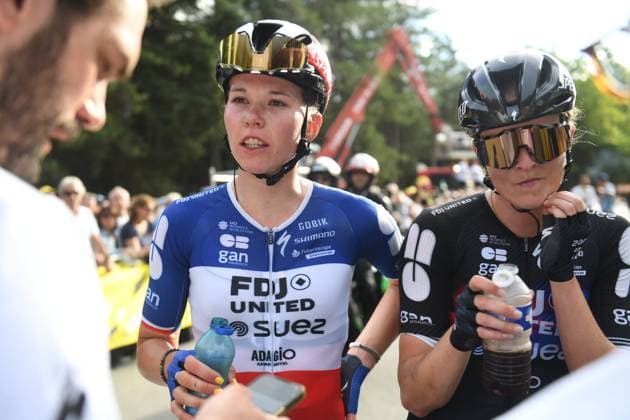 1 er étape du tour de france femmes PHOTOPQR LE TELEGRAMME Nicolas Creach ; ; 26 07 2025 ; Cyclisme Saison 2025 26 juillet 2025 1 er étape du tour de france femmes Vannes - Plumelec Marie Le Net Photos Nicolas Créach - The Grand Départ of the 4th edition of the Women’s Tour de France was given this Saturday, July 26, 2025, from Vannes. France  Copyright: xPHOTOPQR LExTELEGRAMME MAXPPPxNicolasxCreachx 20250726TGB5596 20250726TGB5596