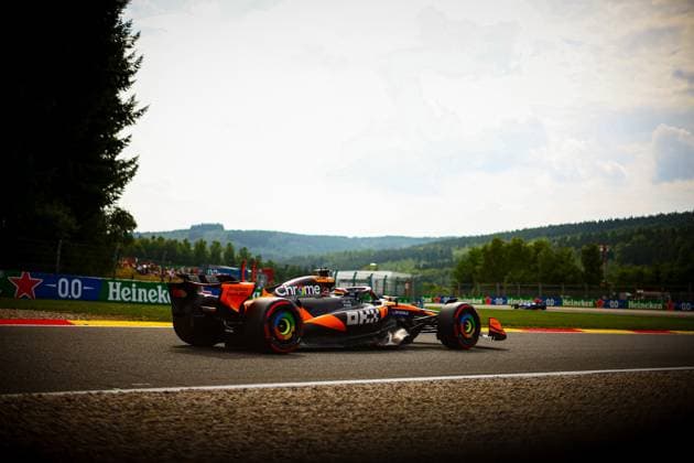 MOTORI - Formula 1 - Belgian Grand Prix 2025 81 Oscar Piastri, (AUS) McLaren Mercedes MCL39, during the Belgian GP, Spa-Francorchamps 24-27 July 2025 Formula 1 World Championship, WM, Weltmeisterschaft 2025. Belgium Belgium  Copyright: xIPAxSport ABACAx