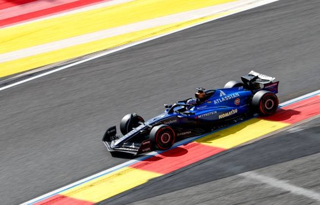 23 Alexander Albon THA, Atlassian Williams Racing , F1 Grand Prix of Belgium at Circuit de Spa Francorchamps on July 26, 2025 in Spa Francorchamps, Belgium Photo by HOCH ZWEI Spa Francorchamps Belgium