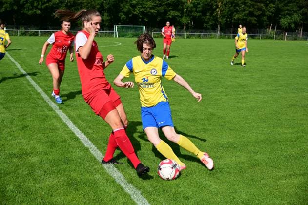 26 07 2025 xkhx Kassel Regionalliga Süd Season 2025 2026 Women KSV Hessen Kassel SF BG Marburg Nina Dietrich KSV Hessen Kassel vs Nathalie Erbes SF BG Marburg