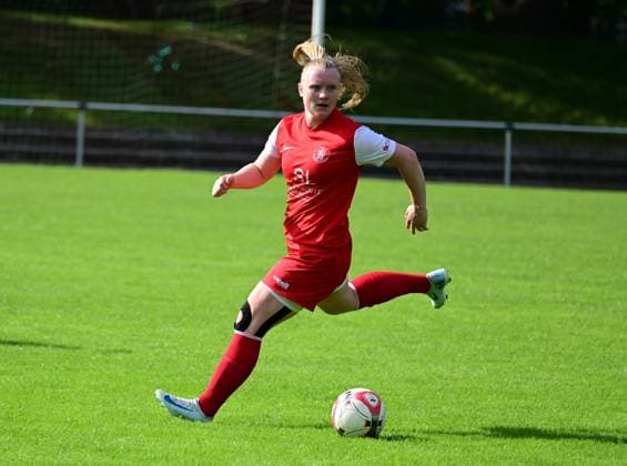 26 07 2025 xkhx Kassel Regionalliga Süd Season 2025 2026 Women KSV Hessen Kassel SF BG Marburg Leticia Pfaff KSV Hessen Kassel