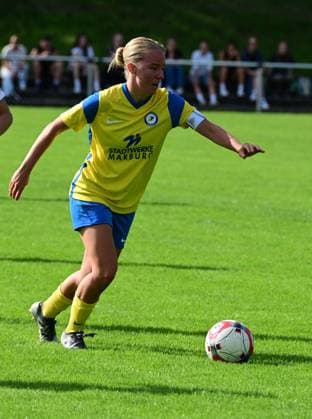26 07 2025 xkhx Kassel Regionalliga Süd Season 2025 2026 Women KSV Hessen Kassel SF BG Marburg Lena Marie Bauer SF BG Marburg