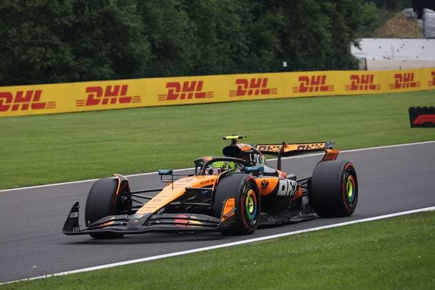 26 07 2025, Circuit de Spa Francorchamps, Spa Franchorchamps, FORMULA 1 MOET CHANDON BELGIAN GRAND PRIX 2025 , in the picture Lando Norris GBR , McLaren F1 Team Photo by Alessandro Martellotta Hasan Bratic DeFodi Images