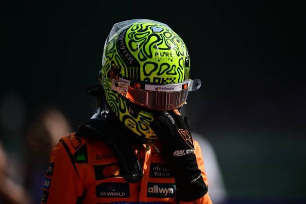 F1 Grand Prix of Belgium - Sprint & Qualifying Lando Norris of the McLaren F1 Team runs during the qualifying of the Belgian GP, the 15th round of the Formula 1 World Championship, WM, Weltmeisterschaft at the Spa-Francorchamps Circuit in Malmedy, Wallonia, Belgium, on July 26, 2025. Malmedy Vallonia Belgium  Copyright: xAndreaxDiodatox originalFilename:diodato-formula1250726_npzAU.jpg