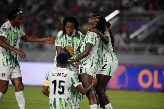 RABAT, MOROCCO - JULY 26: Nigeria during the 2025 Women s Africa Cup of Nations (WAFCON) Finals match between Morocco and Nigeria at Stade Olympique de Rabat on July 26, 2025 in Rabat, Morocco. Photo by Mansa Ayoola Copyright: xx