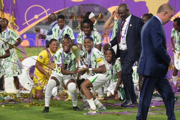 RABAT, MOROCCO - JULY 26: Nigeria during the 2025 Women s Africa Cup of Nations (WAFCON) Finals match between Morocco and Nigeria at Stade Olympique de Rabat on July 26, 2025 in Rabat, Morocco. Photo by Mansa Ayoola Copyright: xx