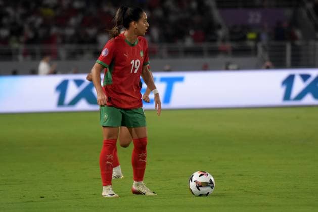 RABAT, MOROCCO - JULY 26: Sakina Diki of Morocco during the 2025 Women s Africa Cup of Nations (WAFCON) Finals match between Morocco and Nigeria at Stade Olympique de Rabat on July 26, 2025 in Rabat, Morocco. Photo by Mansa Ayoola Copyright: xx